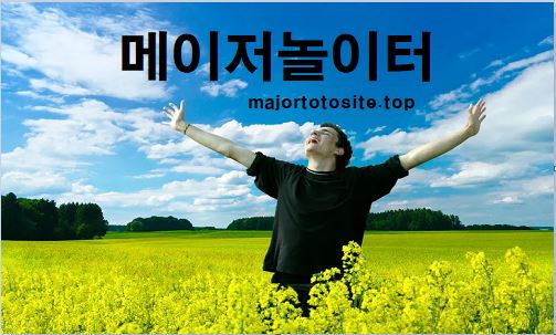 메이저놀이터-메이저사이트-토토사이트-메이저토토사이트